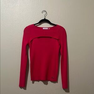 Calvin Klein Red Women's Top
